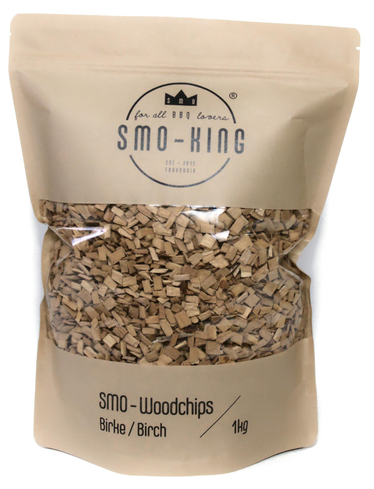 Smo-King Woodchips Birke 1 kg