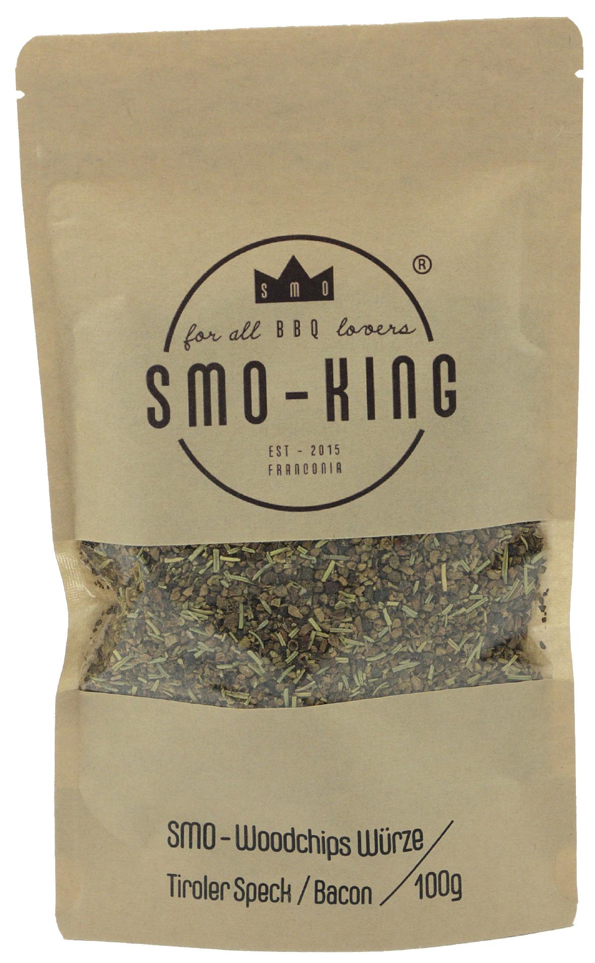 Smo-King Woodchips - assaisonnement bacon tyrolien 100 g Smo-King Woodchips - assaisonnement bacon tyrolien 100 g