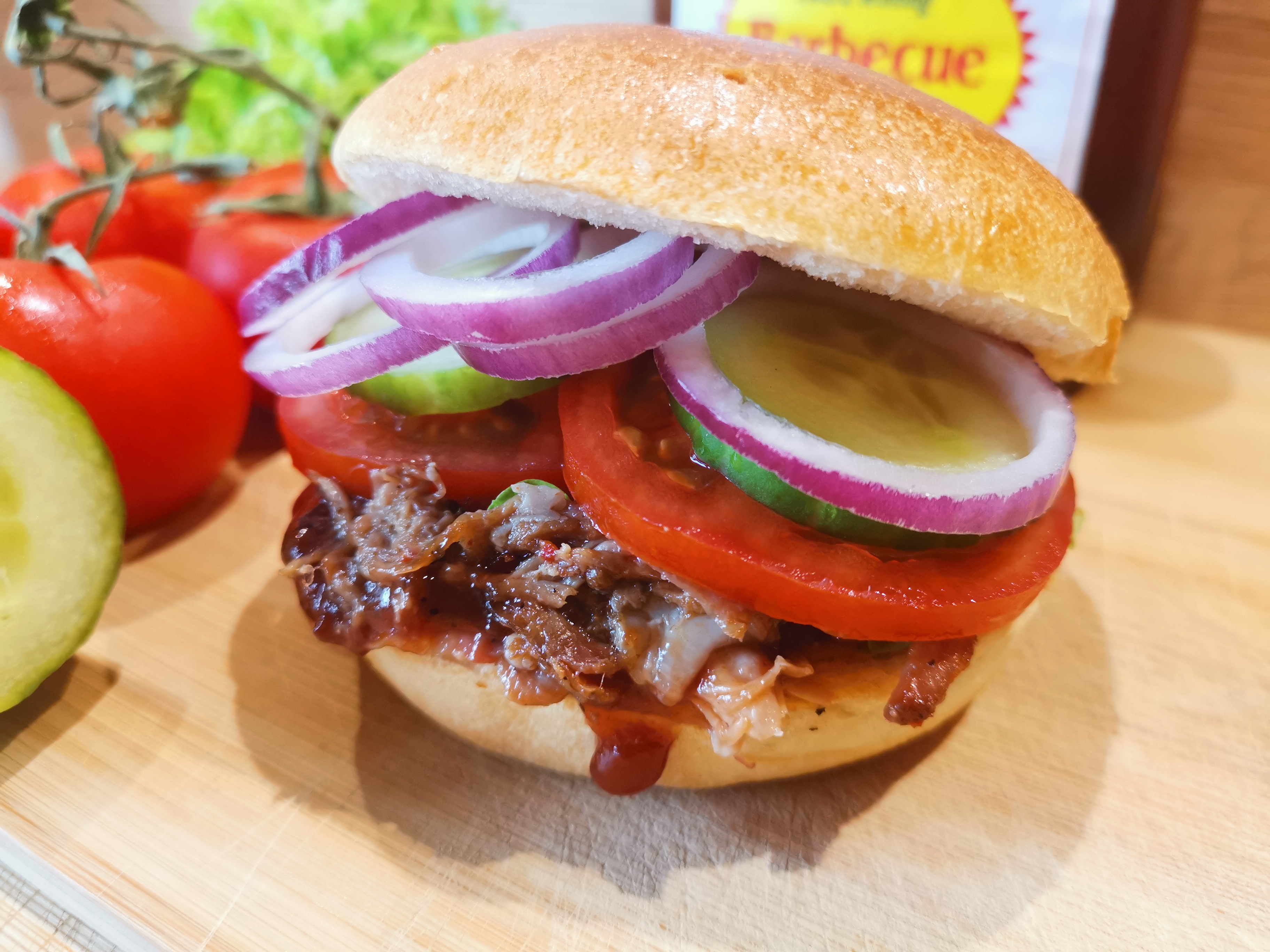 Pulled Pork Burger