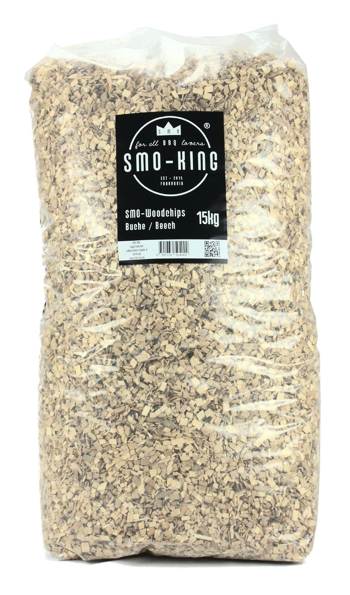 Smo-King Woodchips Sackware Buche 15 kg