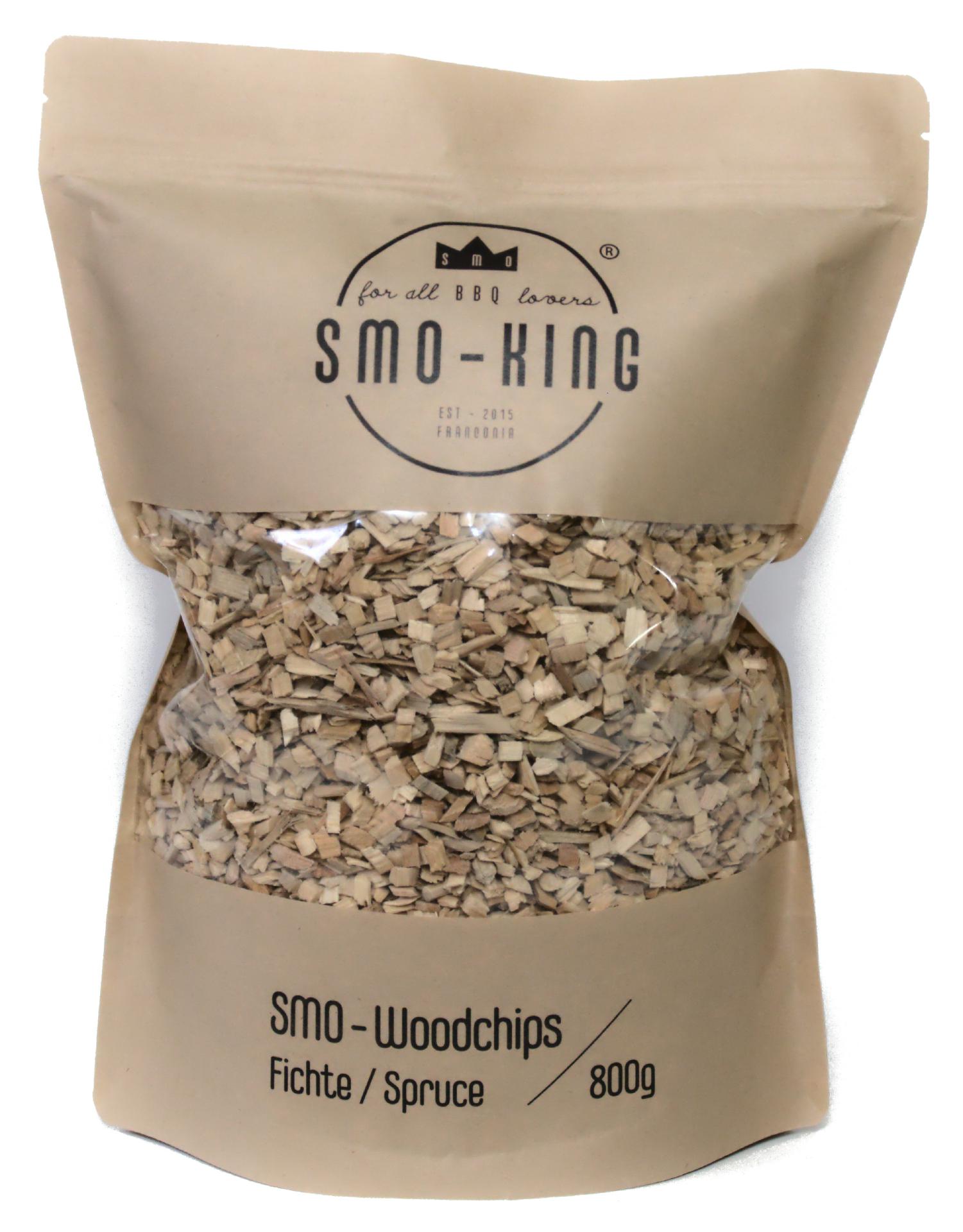 Smo-King Woodchips Fichte 800 g