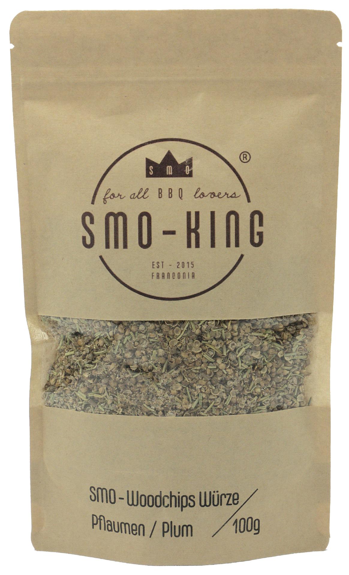 Smo-King Woodchips - Würze Pflaume 100 g