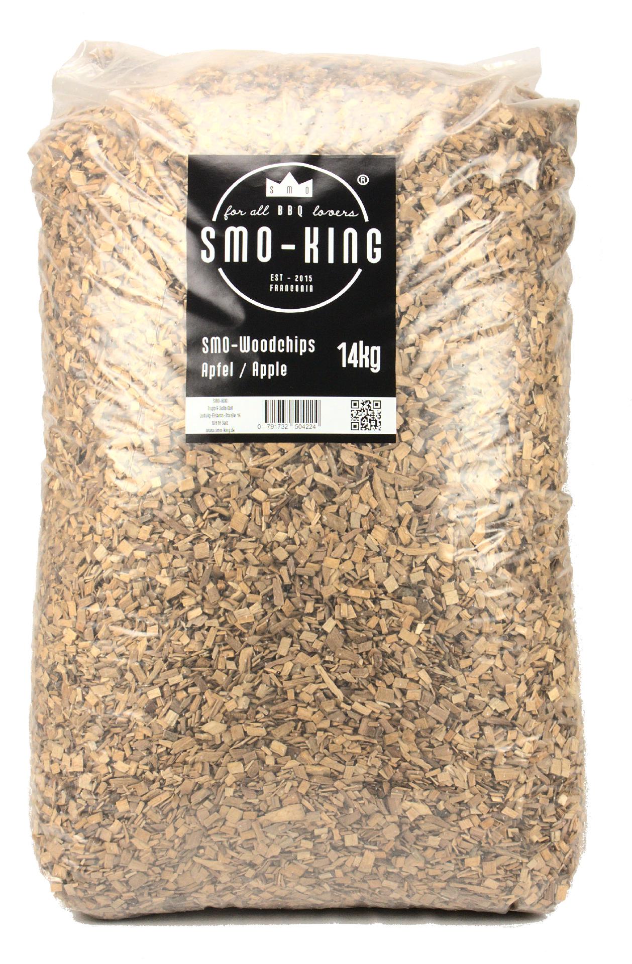 Smo-King Woodchips Sackware Apfel 14 kg