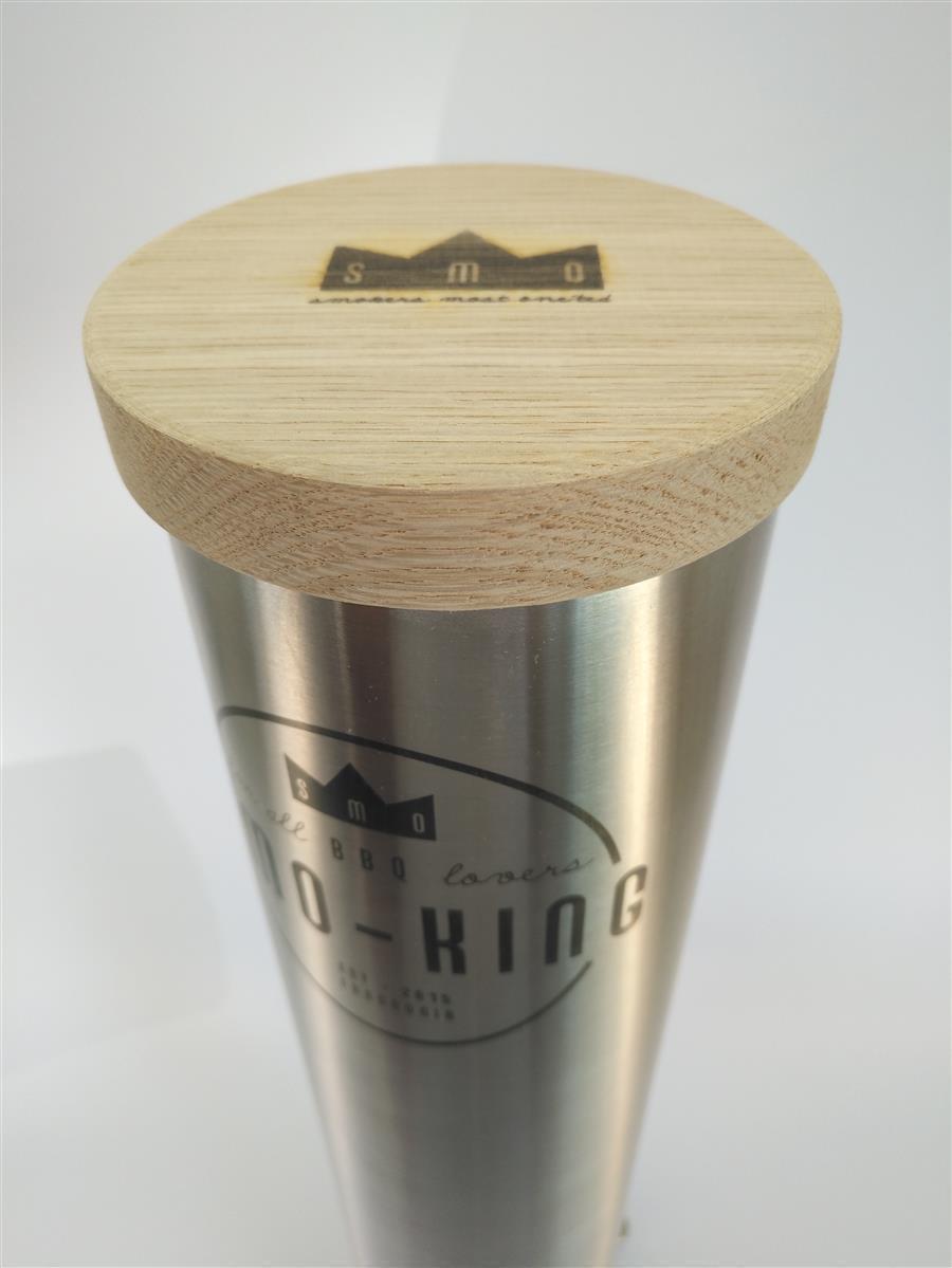 Générateur de fumée froide Smo-King GIGA-SMO 4 litres STARTER SET Smo-King WOK-SMO inkl. Kaltrauchgenerator GRILL-SMO 0,65 Liter STARTER-SET | batteriebetrieben | Thermometer